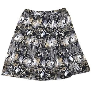 Jennifer Lopez Snakeskin Pattern Skirt Size XXL EUC
